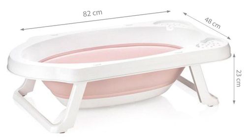 cumpără Cădiță Sevi Bebe 368-2 Ванночка складная с аксессуарами pink în Chișinău 