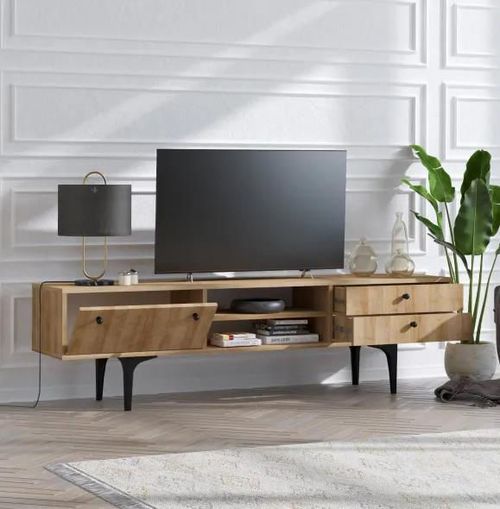 купить Тумба напольная для TV Trendy Alessa, 180x47x35cm (GTR000030) в Кишинёве 