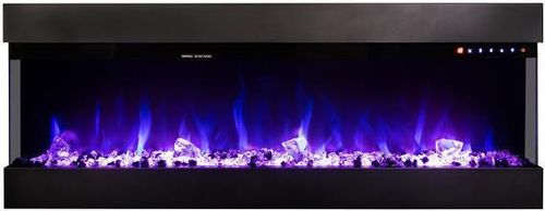 cumpără Șemineu electric ArtFlame Dalas 100, 493x2540x200 mm, Negru în Chișinău 