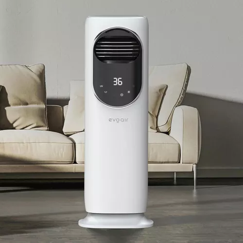 купить Охладитель воздуха EvoAir Briis Silver Black 4in1 (Aeroterma, Racitor, Umidificator, Sterilizator UV) (V4in1BRIISSILVER-RES) в Кишинёве 