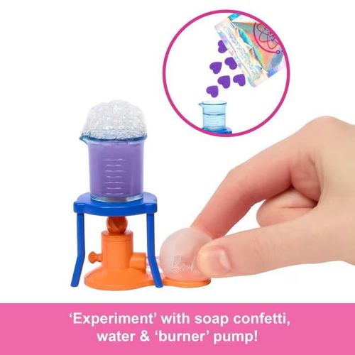 купить Кукла Barbie JCR70 Barbie Om de știință, cu accesorii в Кишинёве 