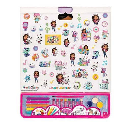 cumpără Set de creație As Kids 1023-62757 Set de desen Giga Block 5in1 Gabby, 1280D în Chișinău 