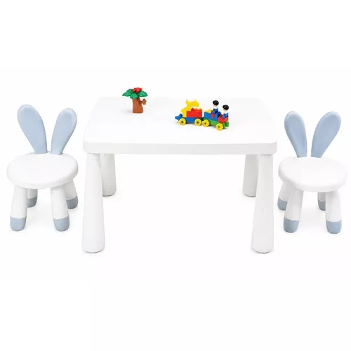cumpără Set de mobilier pentru copii 4Play AT116 Bunny White/Blue în Chișinău 