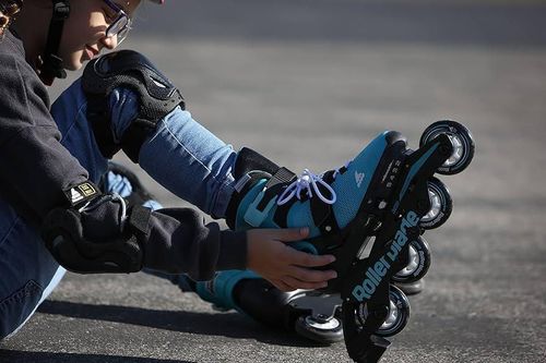 купить Роликовые коньки Rollerblade 072219003D9 MICROBLADE AQUAMARINA/NERO Size 36-40 в Кишинёве 