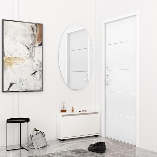 купить Полка для обуви Mobildor-Lux Leo Slim 50x16x47H cm White в Кишинёве 