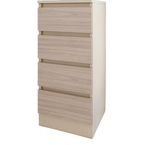 купить Комод Smartex (16006) Т1 40cm Ivory+Stejar Deschis в Кишинёве 