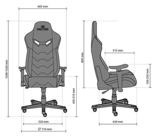 купить Офисное кресло Nowystyl Hexter MX ECO/01 в Кишинёве 