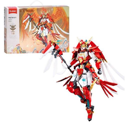 cumpără Set de construcție Sluban B1271 Robot - Pasărea Roșie, 706 elem. în Chișinău 