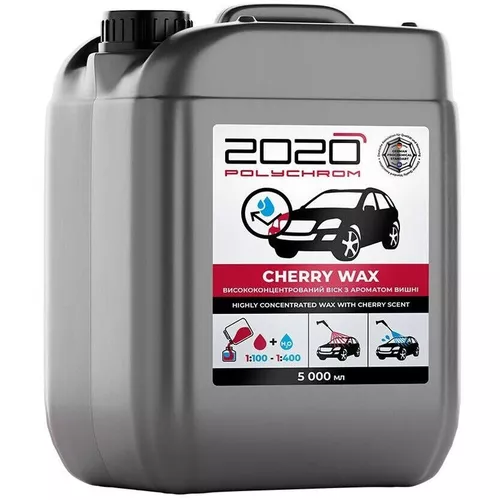 купить Средство для ухода за авто Polychrom 2020 Soluție cu efect de protejare CHERRY WAX, 5 L в Кишинёве 