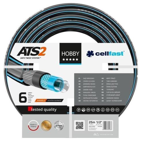 cumpără Furtun Cellfast Hobby ATS2 D. 3/4" (18-22 mm) 16-221 L=50 m, de gradina în Chișinău 