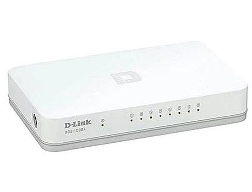 cumpără D-Link DGS-1008A/D2A L2 Unmanaged Switch with 8 10/100/1000Base-T ports, 8K Mac address, Auto-sensing, Plastic case în Chișinău 