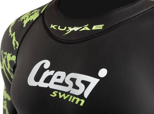 купить Аксессуар для плавания Cressi-Sub Costum neopren KUWAE MAN MONOPIECE black/green 2mm XL/5 (DG002705) в Кишинёве 