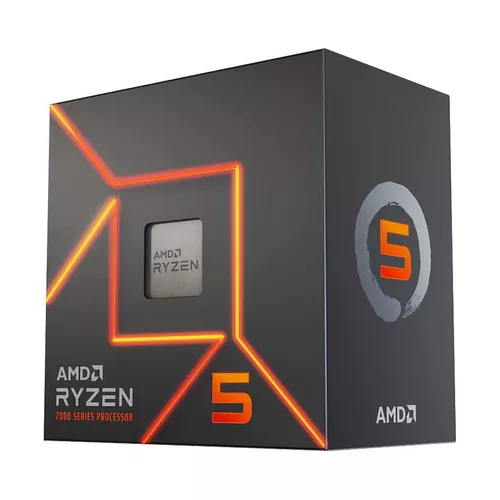 cumpără Procesor CPU AMD Ryzen 5 7600 6-Core, 12 Threads, 3.8-5.1GHz, Unlocked, AMD Radeon Graphics, 6MB L2 Cache, 32MB L3 Cache, AM5, Wraith Stealth Cooler, BOX (100-100001015BOX) în Chișinău 