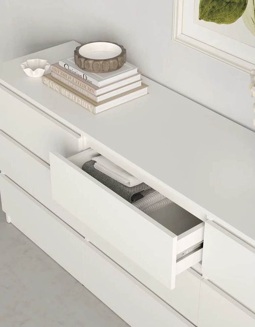 купить Комод MebelStar NEO 9S 180x43x75.5 White (MBS-1320) в Кишинёве 