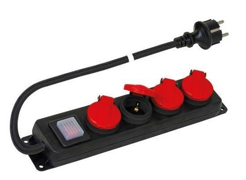 купить Удлинитель электрический Scame pp2508, 4 locuri 16a 250v 1,5m в Кишинёве 