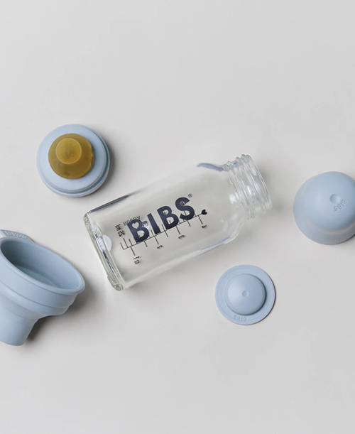 Бутылочка - BIBS Baby Glass Bottle Complete Set  110 мл 