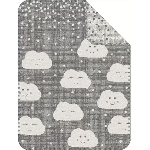 купить Плед s.Oliver 1181/800 Jacquard decke Junior 75x100 Grey в Кишинёве 