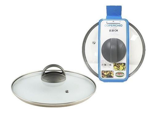 купить Крышка Cucina 40040 Крышка стеклянная 20сm Sasso в Кишинёве 