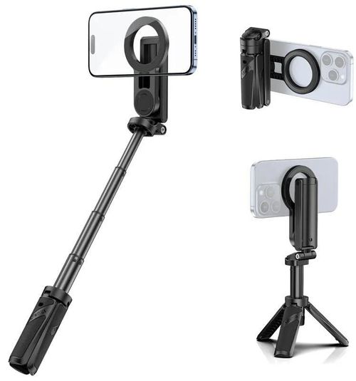 купить Штатив Ulanzi JJ03 3-in-1 Magnetic Phone Tripod with Remote Control(Black) в Кишинёве 