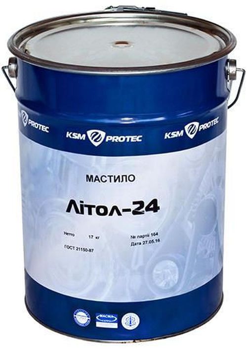 купить Автохимия KSM Литол-24 М смазка 17кг, metal в Кишинёве 