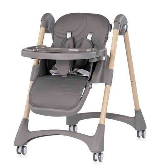 купить Стульчик для кормления Chipolino STHCS02601CH CANDY SHOP charcoal в Кишинёве 