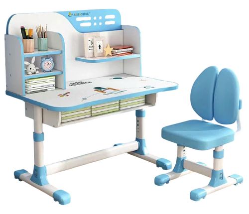 cumpără Set de mobilier pentru copii Richi (48509) Masa pentru studiu albastra JCH180 în Chișinău 