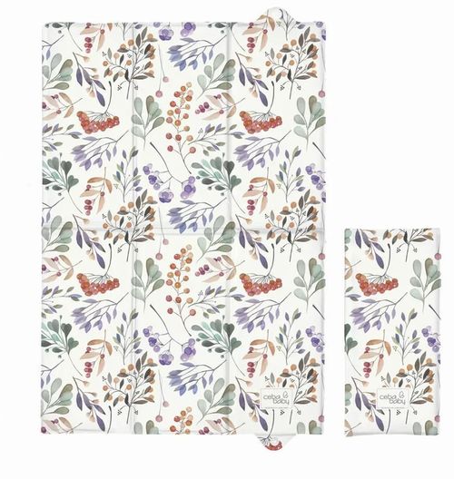 cumpără Accesoriu pentru înfășat Ceba Baby W-305-000-639 Saltea de infasat pliabila Rowanberry, 60x40 în Chișinău 