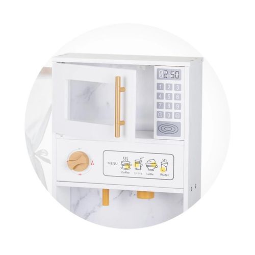 купить Игрушечная кухня и посуда Chipolino DIWH02403568 Wood (Sound&Light, Cooking Plate, Ice Maker) в Кишинёве 