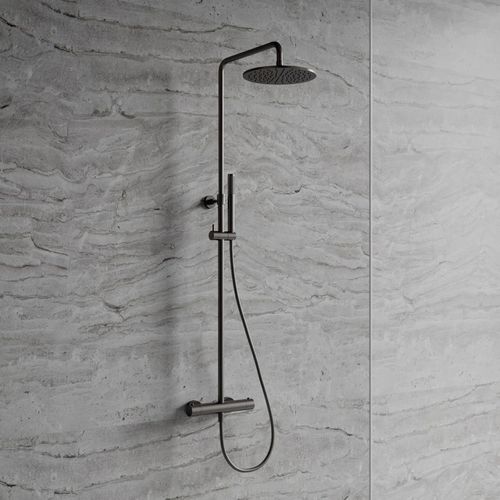 купить Душевая панель Omnires Y1244SUGR Brushed Graphite в Кишинёве 