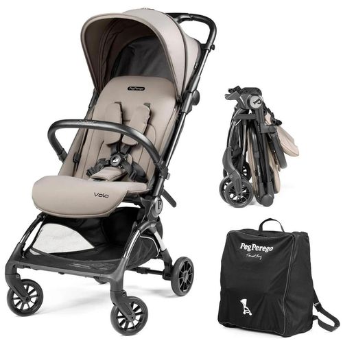 купить Детская коляска Peg Perego IP31000000BK86RO01 Volo Misty Beige (ultracompact) в Кишинёве 