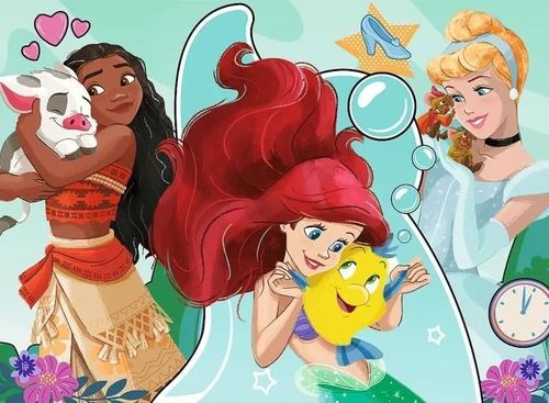 купить Головоломка Trefl 18323 Puzzles 30 Beautiful and brave, Disney Princess в Кишинёве 