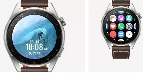 купить Смарт часы Huawei Watch 3 Pro 46mm Titanium, Gray Braun в Кишинёве 