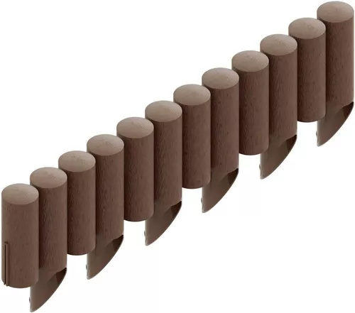 cumpără Decor Cellfast 34643 Gard decorativ pentru gradina (4 elemente SET) L=2.3 m, H=155/255 (maro) 34-041 în Chișinău 