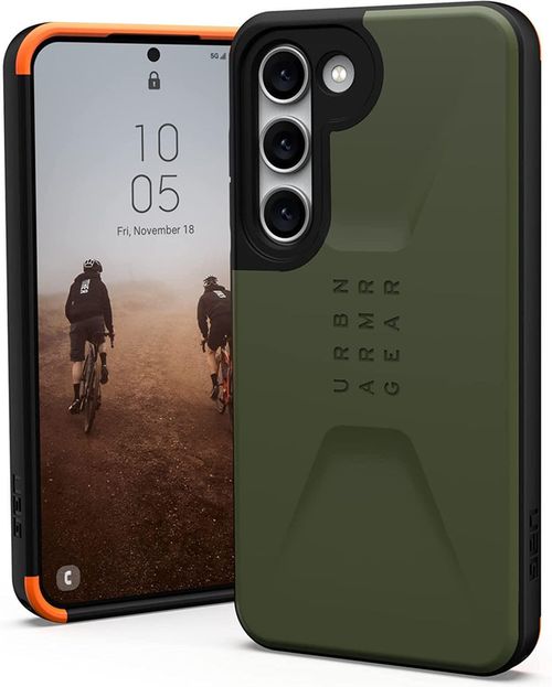 купить Чехол для смартфона UAG 214121117272 Galaxy S23 Civilian - Olive Drab в Кишинёве 