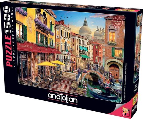 cumpără Puzzle Anatolian A4553 Puzzle 1500 elemente Cafenea in Venetia în Chișinău 