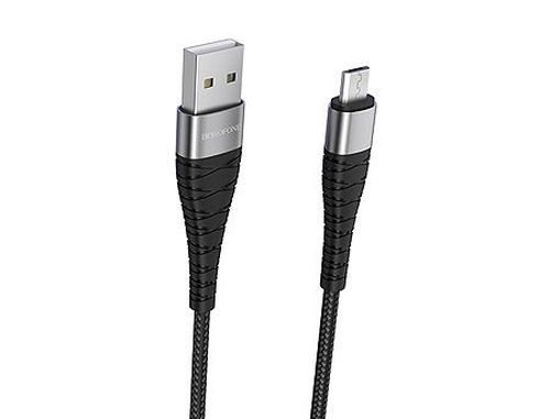 купить Borofone cable BX32 Munificent charging data cable for Micro 1m black ( 710437 ) в Кишинёве 
