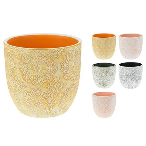 cumpără Ghiveci pentru flori ProGarden 41526 Ghiveci din ceramica D13x14cm (5 culori în asort.) în Chișinău 