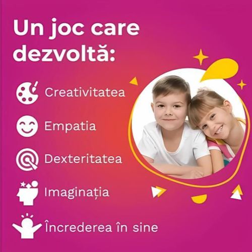 cumpără Joc educativ de masă miscellaneous 079770 Cartonașele Buboo 3în1, pentru Fetițe, ro în Chișinău 