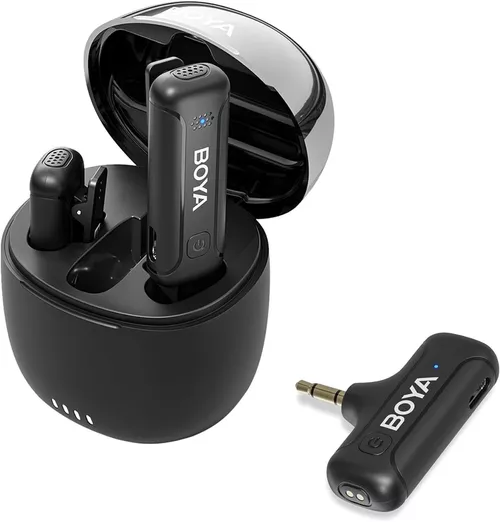 cumpără Microfon Boya BY-WM3T-U2 Jack, Black în Chișinău 