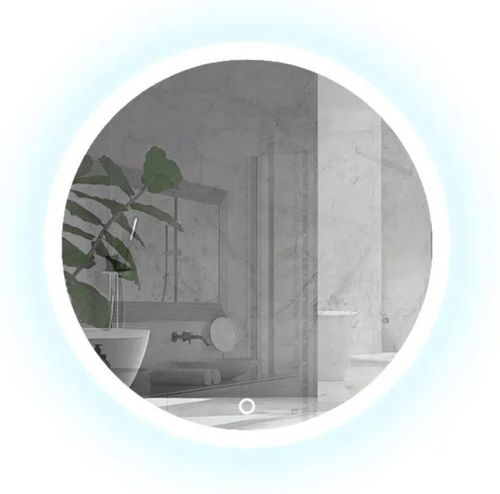 купить Зеркало для ванной Uniplast LM-209.6060 (rotunda cu janta) 60x60 cm IP44 в Кишинёве 