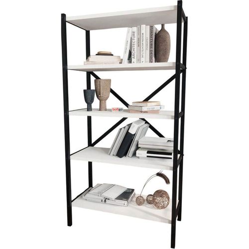 cumpără Etajeră Nex Home Urartu, 63x29,5x120 cm, Alb (15-65-01) în Chișinău 