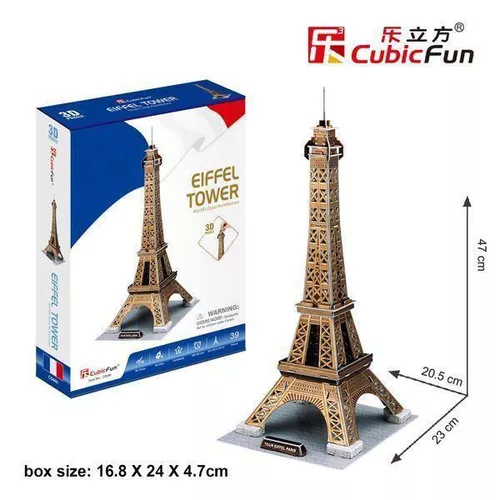 купить Конструктор Cubik Fun 3C044h 3D puzzle Turnul Eiffel, 35 elemente в Кишинёве 