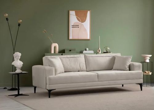 купить Диван Trendy Astana Ecru (3 locuri) в Кишинёве 