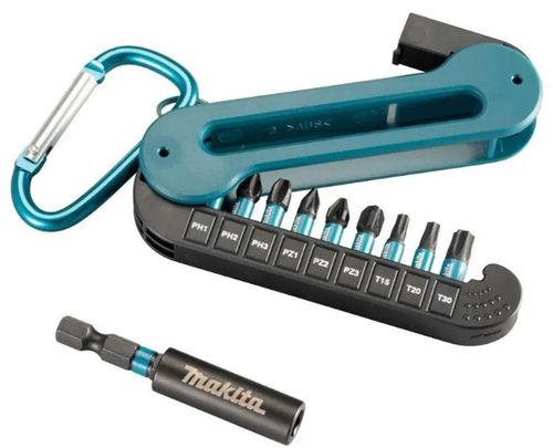 купить Набор головок, бит, насадок Makita E-12005 Set 10 biti impact black 1/4 cutie plast в Кишинёве 