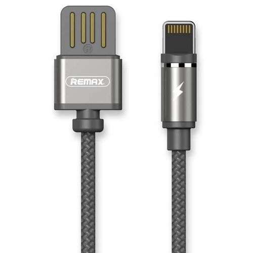 купить Кабель для моб. устройства Remax 35112 RC-095i GRAVITY cable Apple, Black в Кишинёве 