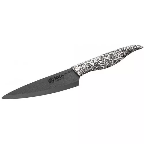 купить Нож Samura INCA universal, lama zirconia ceramic negru 155mm (SIN-0023B) в Кишинёве 