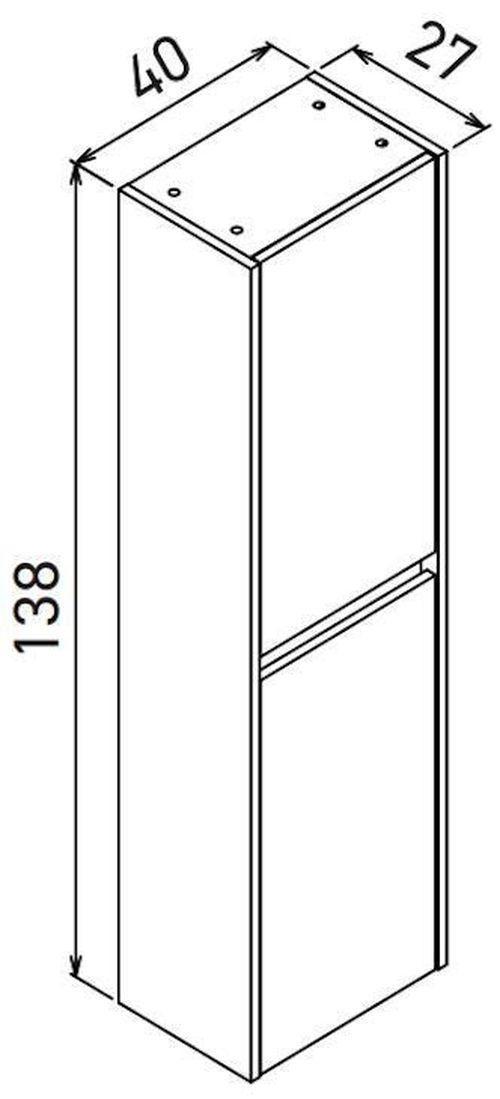 cumpără Dulap penal Orka Arno 40 Grey în Chișinău 