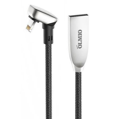 купить Кабель для моб. устройства Partner 38745 USB 2.0 - Lightning 2.1A 1.2m Negru в Кишинёве 