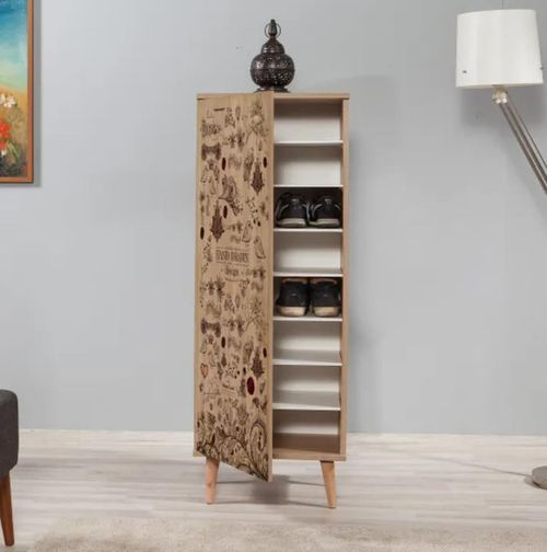 cumpără Raft pentru încălțăminte Trendy Filinta-731 50x127x38cm în Chișinău 