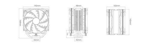 cumpără Cooler Deepcool AS500 PLUS WH în Chișinău 